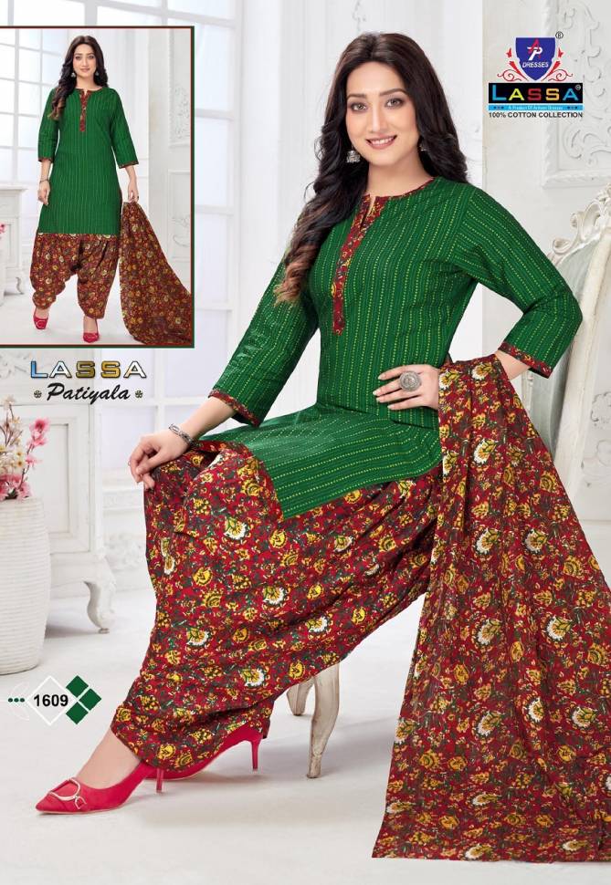 Ap Lassa Patiyala 16 Wholesale Printed Cotton Dress Material Catalog
